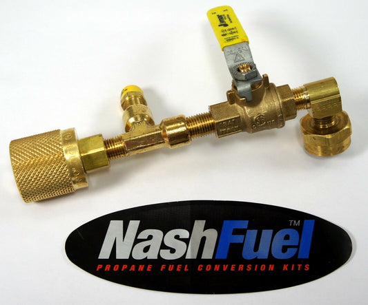 Mini Liquid Propane Transfer Kit System Coupler 1lb Tank Filler Fill Forklift