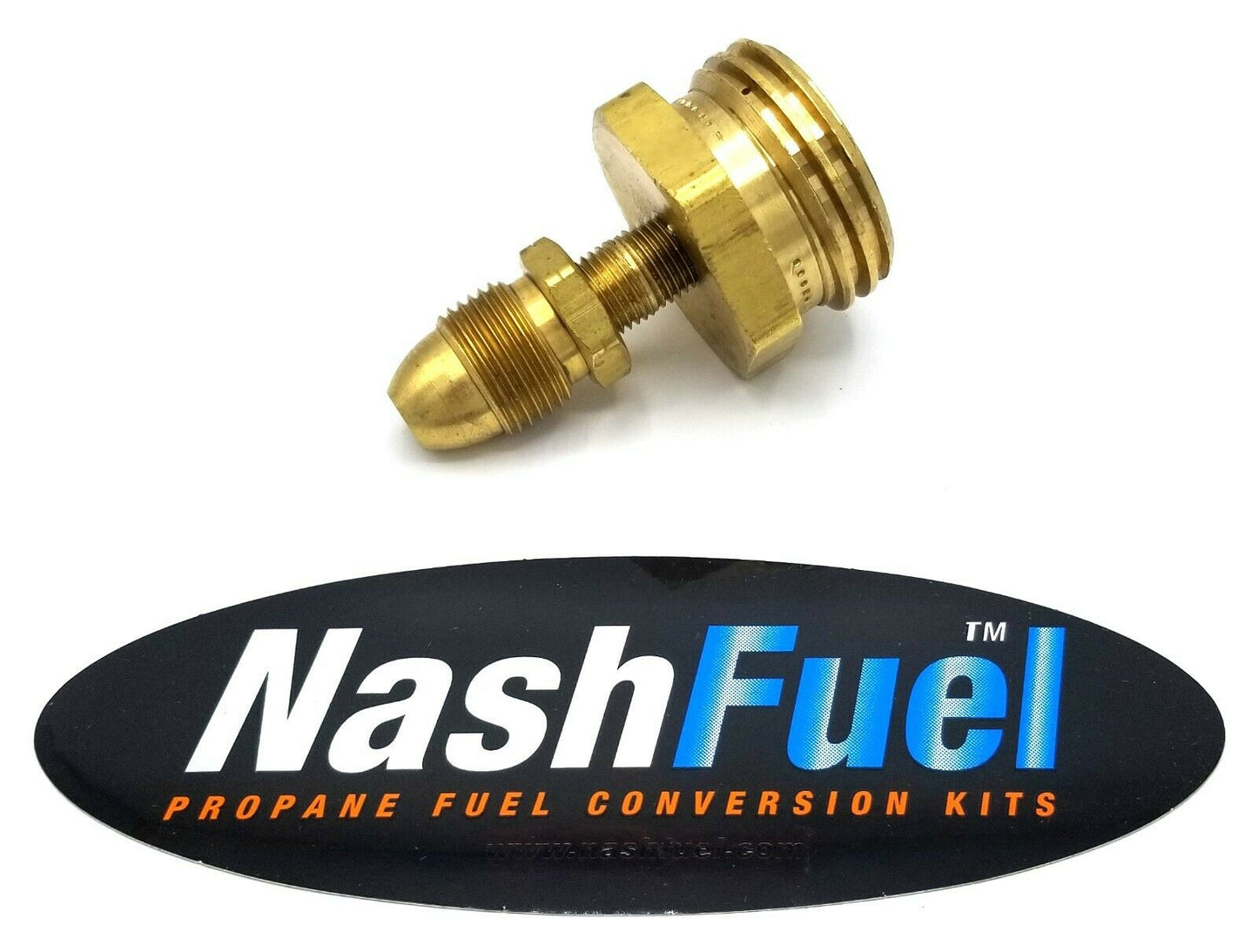 M. POL TO M. 1-3/4" ACME THREAD VAPOR LIQUID TRANSFER VALVE ADAPTER GRILL FILL 1654-210