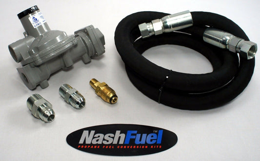 PROPANE GENERATOR REGULATOR AND CRIMPED HOSE KIT TANK TO KN REGULATOR 50KW