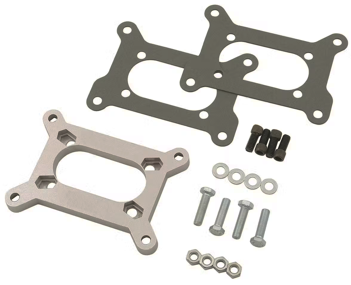 Large Holley 2300 Series 2-barrel To Small Rochester 4-bolt  2-barrel