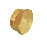 Male Acme Brass Plastic Cap Plug 1-1/4" 1-3/4" 2-1/4" 3-1/4" Propane Hose Tank