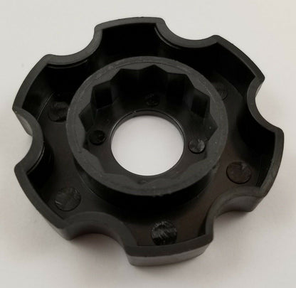 HAND TIGHTEN PLASTIC HAND WHEEL FOR PROPANE CGA-510 POL FITTING 7/8" HEX