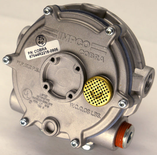 IMPCO MODEL K PROPANE CONVERTER REGULATOR HEAVY DUTY FLUORO SILICONE JB J COBRA