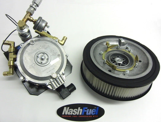 DUAL FUEL PROPANE GAS CONVERSION FOR 2-1/4" INCH CARBURETOR AIR HORN INLET