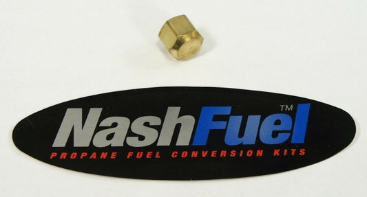 FEMALE 3/8" SAE FLARE PLUG CAP PROPANE NATURAL GAS FITTING LP