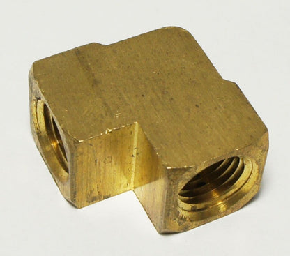 90° FEMALE 1/4" NPT TO FEMALE 1/4" NPT PIPE THREAD PROPANE NATURAL GAS FITTING