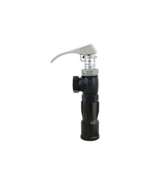 ME800G 1-3/4" Acme 1" Quick Closing Hose End Valve Fluted Handle A7797A Style