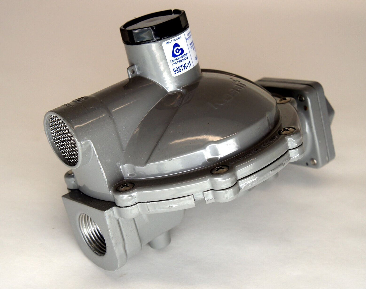 Cavagna Kosan 998TW-11 Propane Regulator 250 Psi - 9-13 WC High Volume Pressure