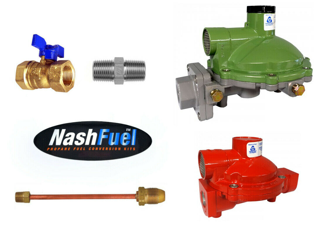 Kosan Cavagna Regulator Home Propane Supply Kit 984HP-04 998LP-01 3/4" Straight