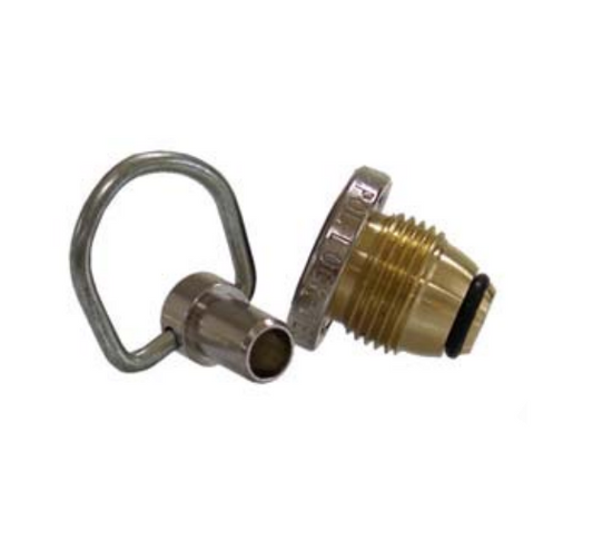 Propane Tank Hose Adapter Locking Key POL NPT Flare Acme Security Safe T Lock