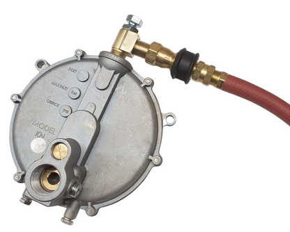 Quick Connect 3/8" Hose Load Block Power Valve Generator Propane Natural Gas