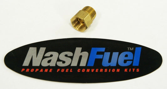 MALE 3/8" NPT TO FEMALE 3/8" INVERTED FLARE PROPANE NATURAL GAS FITTING LPG PIPE