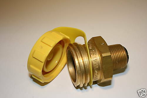 PROPANE TANK FILLER VALVE FORKLIFT 2080 FILL 3/4" NPT CONNECTION GAS 1-3/4"