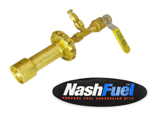 Propane 1-5/16" Acme Handwheel Ball Valve Lock Off Bleeder Liquid Transfer Kit
