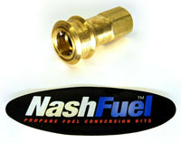 FEMALE END ONLY 3/4" LOW PRESSURE VAPOR BRASS QUICK CONNECT PROPANE NATURAL GAS