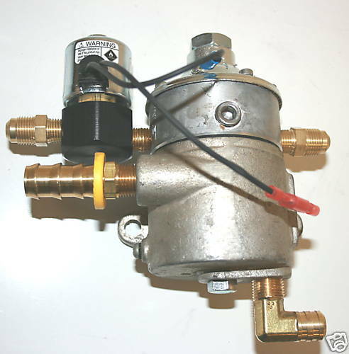 J&S  PROPANE PRESSURE REGULATOR, FUELOCK & FITTINGS