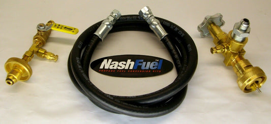 1-3/4" ACME TO POL LIQUID PROPANE TRANSFER KIT TANK GRILL FILLER FILL UNLOADING