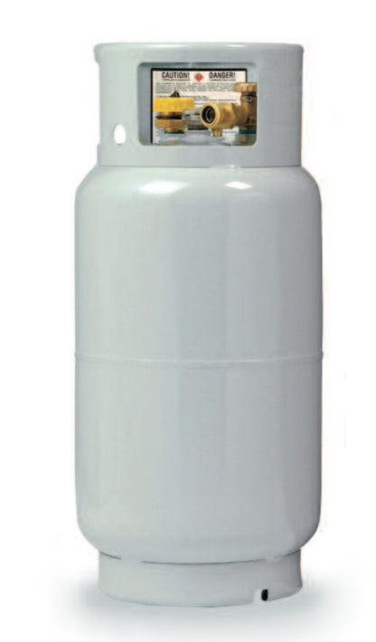 Manchester Propane Tank 33.5 LB 8 Gallon Forklift New LPG Horizontal Vertical