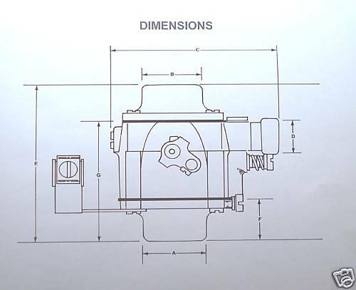 IMPCO LPG PROPANE CARBURETOR MIXER CA50  CA55M-750L