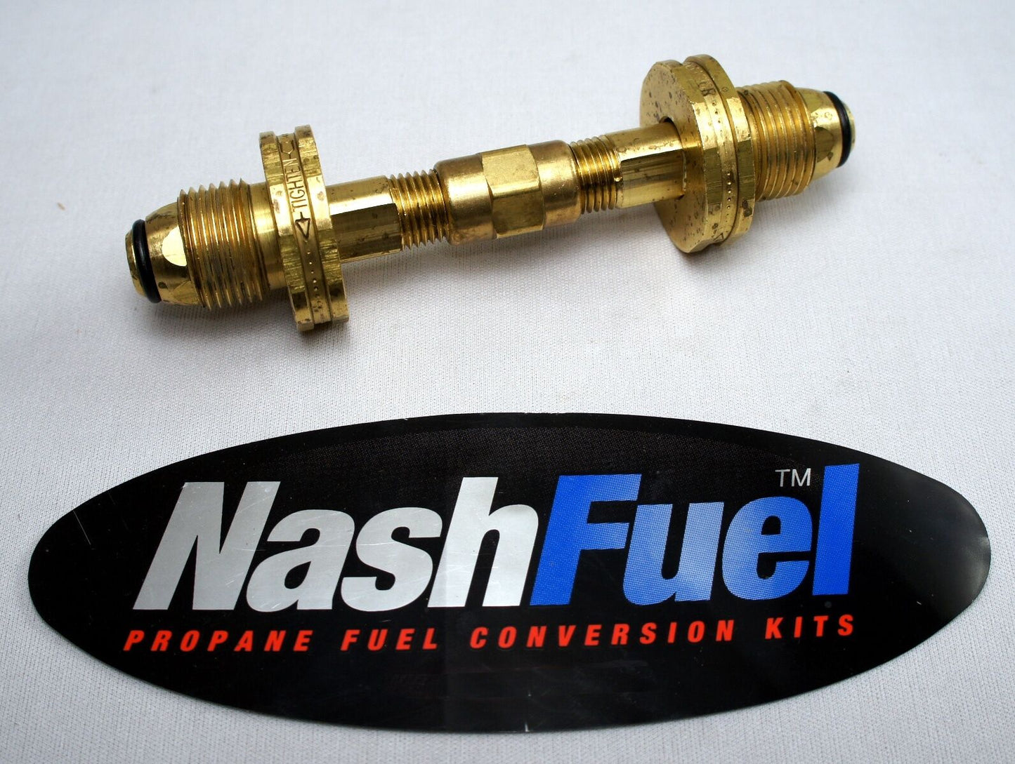 5" HOGTAIL PIGTAIL MALE POL TO MALE POL SOLID RIDGED SWIVEL ENDS PROPANE TANK