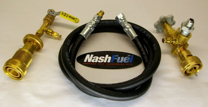 1-3/4" ACME TO POL 1-5/16" 1-3/4" ACME LIQUID PROPANE TRANSFER KIT TANK GRILL LP