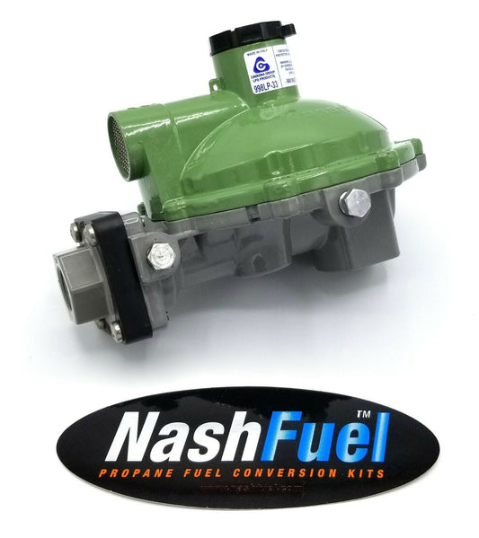 998LP-33 1/2" X 3/4" FPT DIELECTRIC 2ND STAGE BACK MOUNT REGULATOR PROPANE