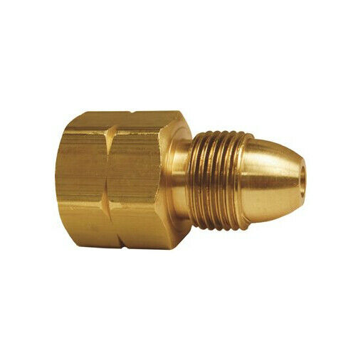 Male POL Propane Tank Connection to Female 1/2" Pipe Thread FPT NPT ME357