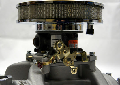 IMPCO HOLLEY WEIAND SMALL BLOCK INTAKE MANIFOLD CT425M-2 THROTTLE PLATE LPG 425