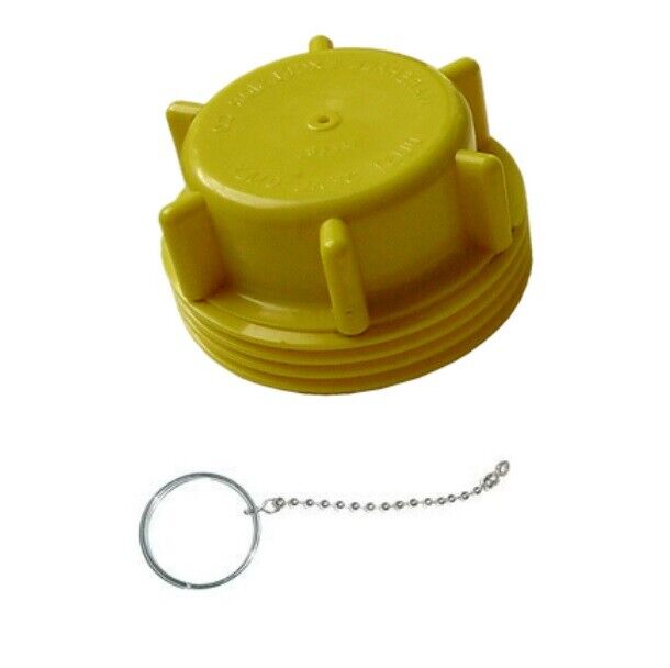 Male Acme Brass Plastic Cap Plug 1-1/4" 1-3/4" 2-1/4" 3-1/4" Propane Hose Tank