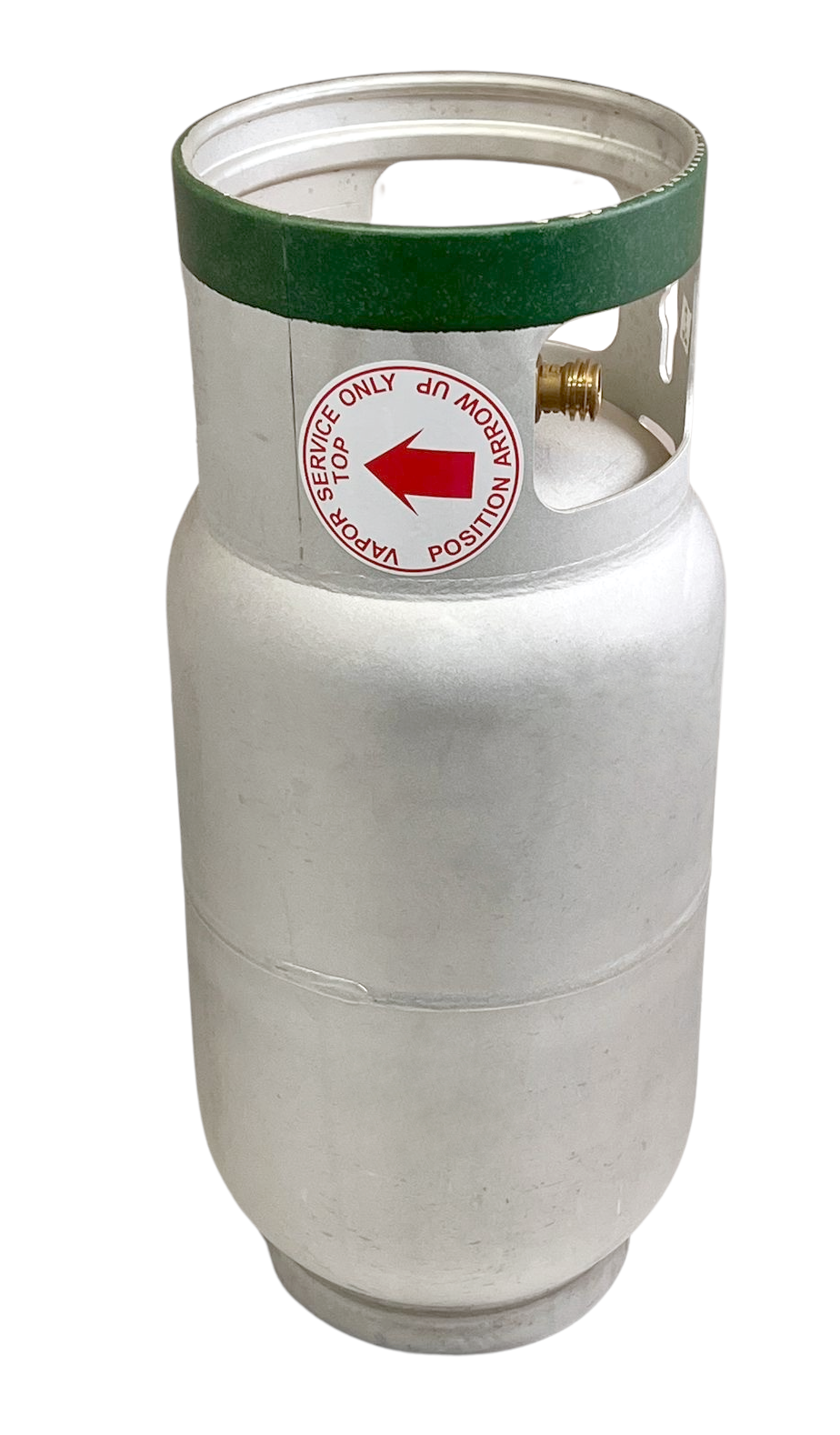 8 Gallon Propane Cylinder Tank Mower Manchester Vapor Draw Aluminum Horizontal