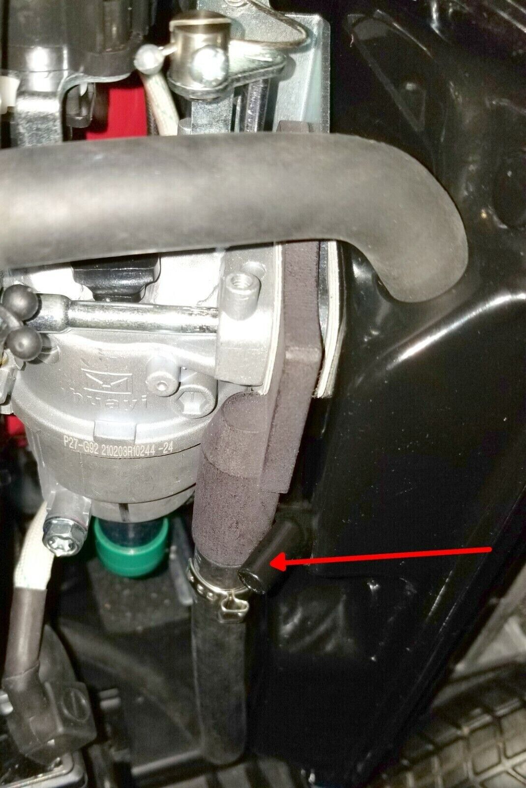 Propane Natural Gas Conversion Generator Predator 9500 Ball Valve Bulkhead