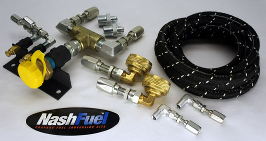PROPANE DUAL REMOTE FILL KIT MOUNTING BRACKET FILL TWO TANKS ONE LOCATION TANK