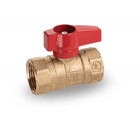 3/4" NPT 250psi Propane Natural Gas Liquid Vapor Brass Ball Valve LPG Lockoff LP