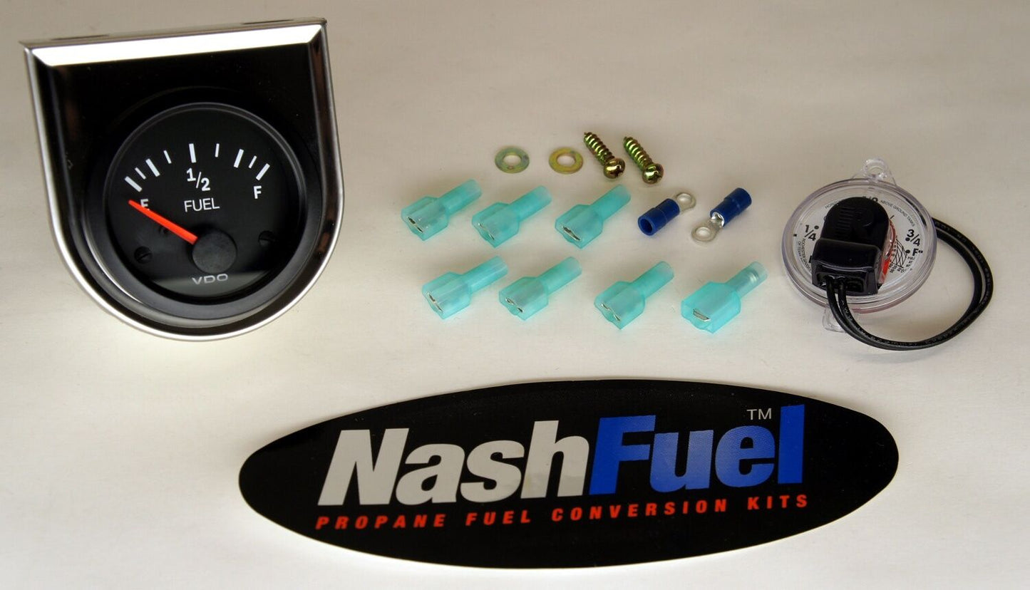 MANCHESTER PROPANE TANK REMOTE FUEL LEVEL GAUGE SIGHT DIAL ELECTRIC SCREW IN