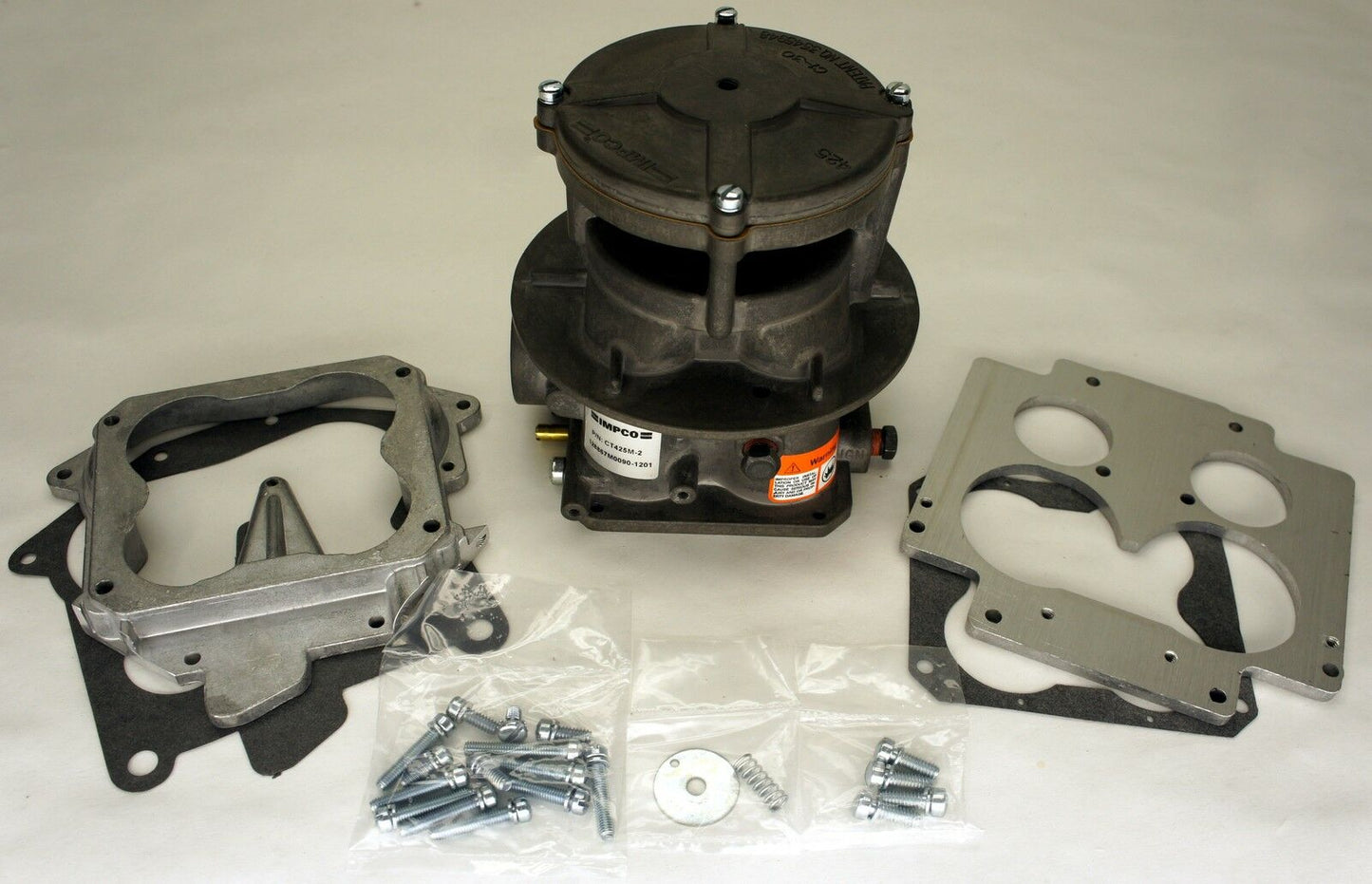 CARTER THERMO-QUAD THERMOQUAD CARBURETOR ADAPTER IMPCO MIXER CT425M-2 425 KIT