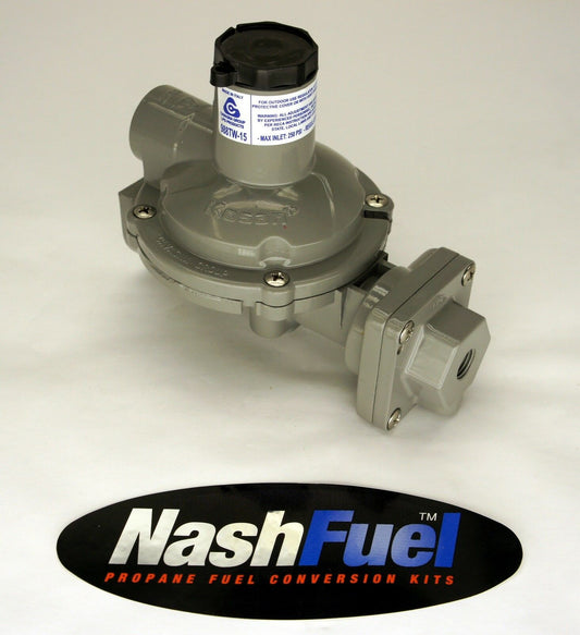 High Pressure Cavagna Two Twin 2 Stage Regulator 988TW-15 Converter Propane Gas