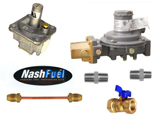 Tank Pressure Regulator IMP52 Demand Governor Propane Gas 35kw Generator Twin