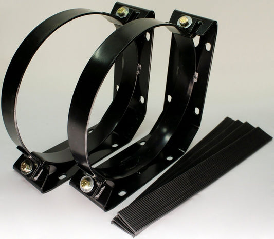 100LB PROPANE TANK BRACKET STRAP STRAPS HEAVY DUTY WELD BOLT ON LPG CYLINDER