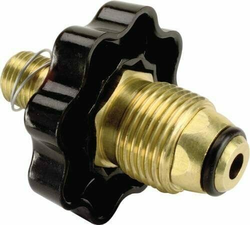 ME1654P Full Flow Soft Nose Handwheel POL Propane Tank Connection Left Hand LPG
