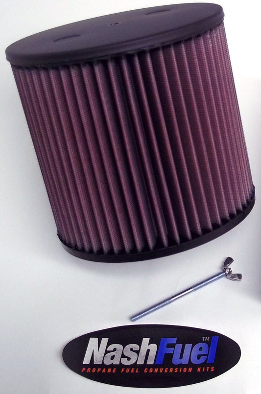 K&N AIR FILTER & RE CHARGER CLEANING KIT FOR CT425M PROPANE MIXER 425 K N 5-1/8"