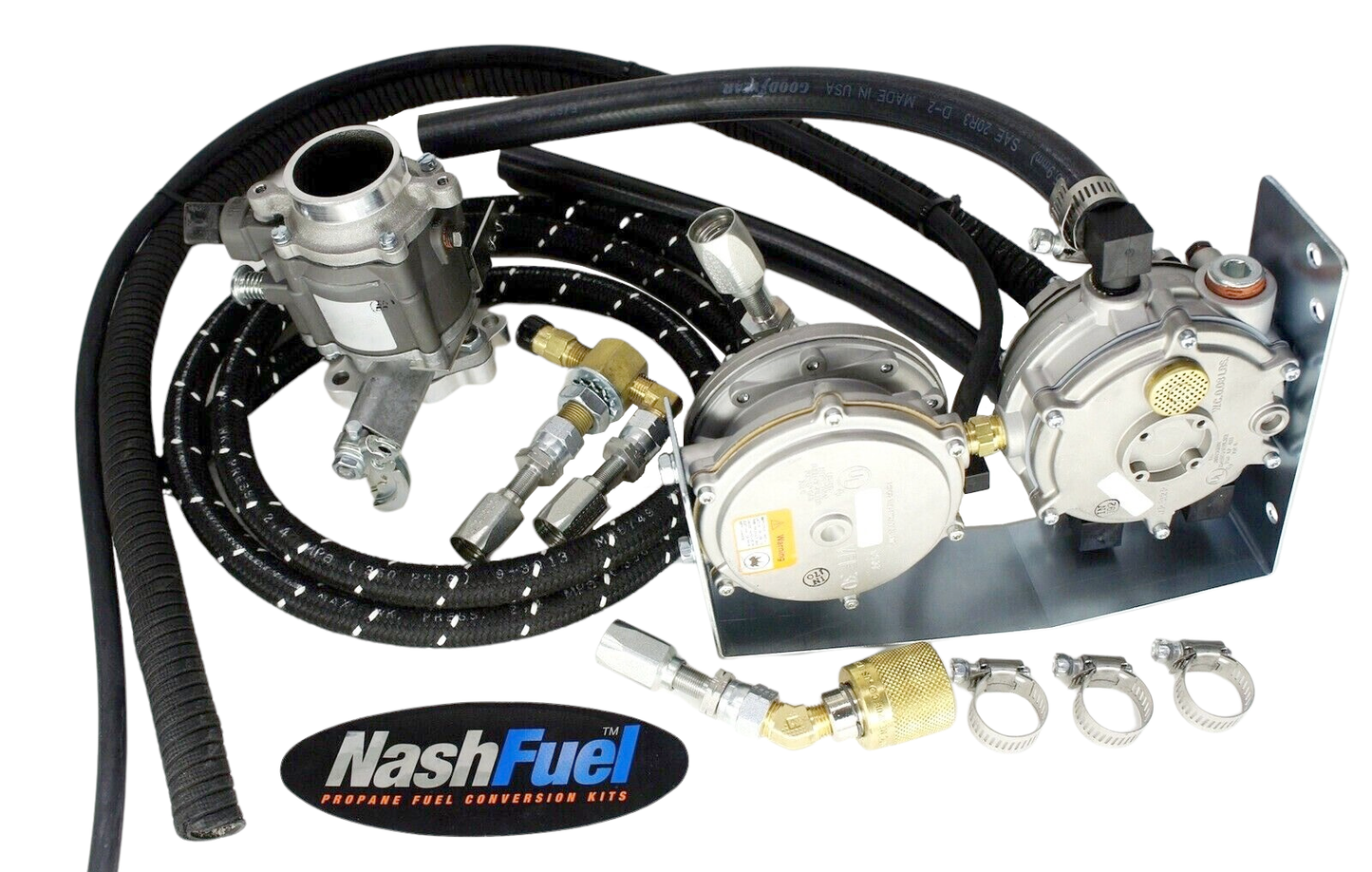 Complete Aftermarket Conversion Gasoline - Propane Kit Toyota 7FGU25 Forklift 4Y