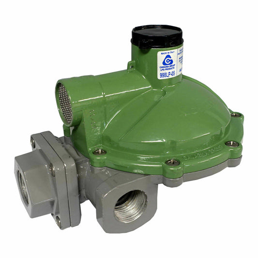 Cavagna 998LP-05 90° 3/4" Propane Regulator 10 Psi 9-13 WC 2nd Stage 920K BTU HR