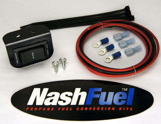 PROPANE DUAL FUEL SWITCH KIT DASH MOUNTED ALTERNATIVE FUELS TOGGLE ROCKER GAS NG