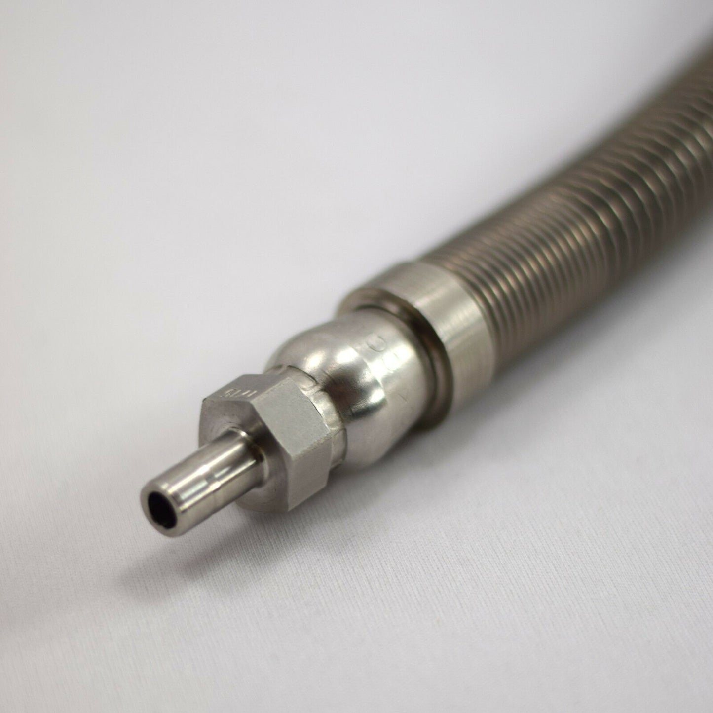 CNG Compressed Natural Gas Black Hose 5Ft Male Ferrule Ends Stainless Steel