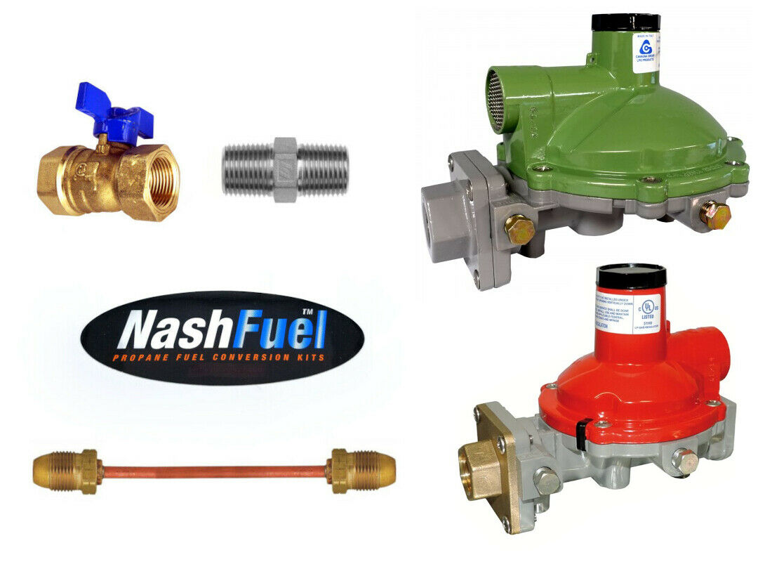 Kosan Cavagna Regulator Home Propane Supply 988HP-09 998LP-02 3/4" Straight 1.4M