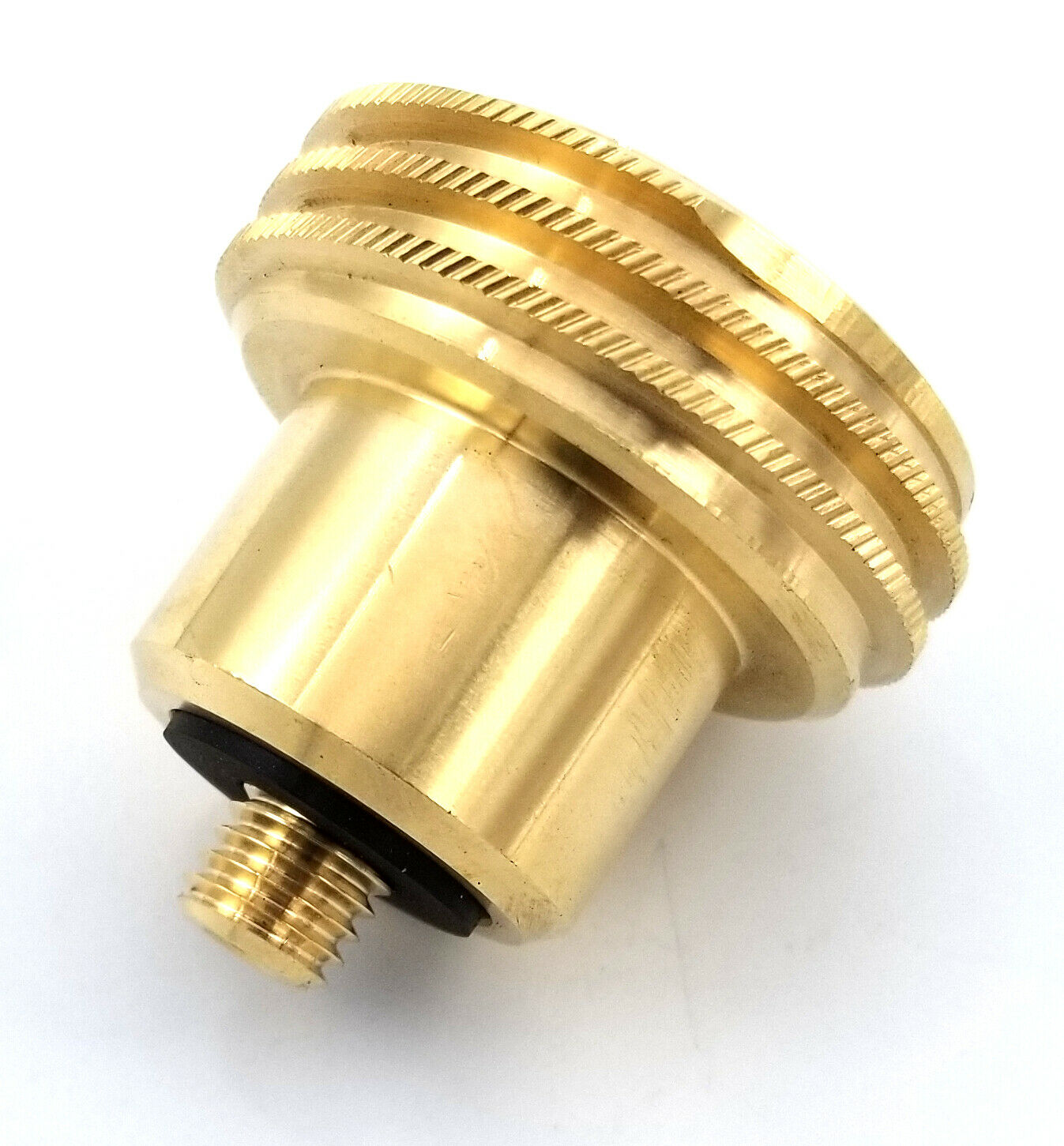 TOMASETTO DISH M10 TO 1-3/4" ACME PROPANE TANK FILL VALVE ADAPTER LPG