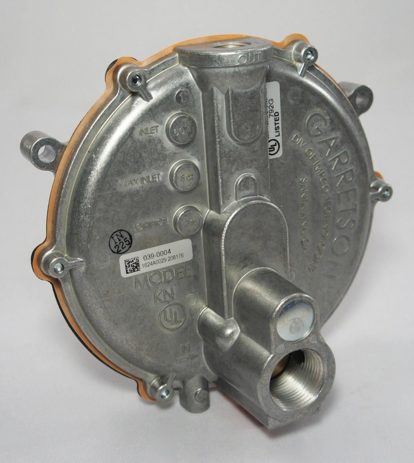 GENERAC GUARDIAN GENERATOR LP DEMAND REGULATOR 0D2530 PROPANE RV