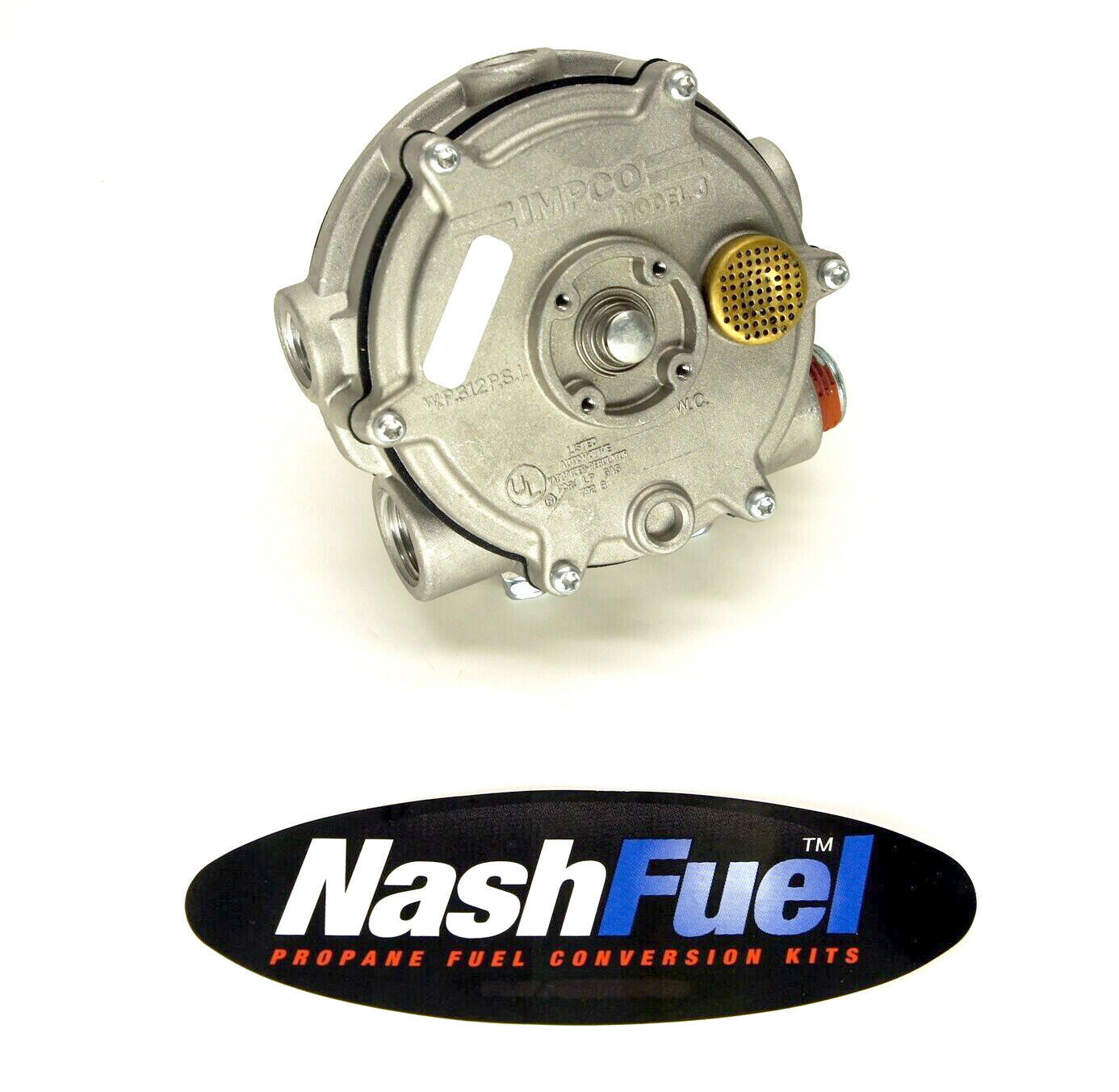 Impco Model JR-P Propane Converter Regulator Vaporizer With Primer Forklift Fork