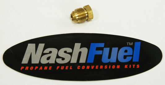 MALE 3/8" SAE FLARE PLUG CAP PROPANE NATURAL GAS FITTING LP