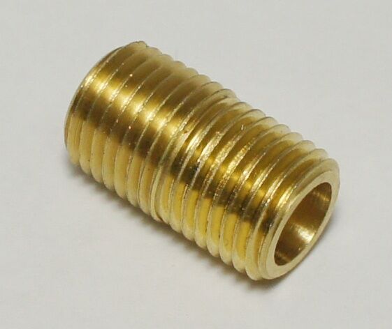 MALE 1/4" NPT TO MALE 1/4" NPT STRAIGHT PIPE THREAD PROPANE NATURAL GAS FITTING